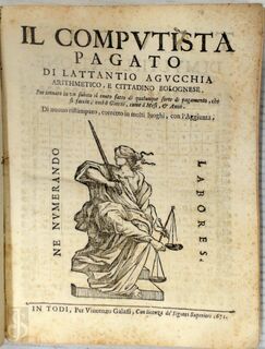 Il computista pagato - Lattanzio Agguchia