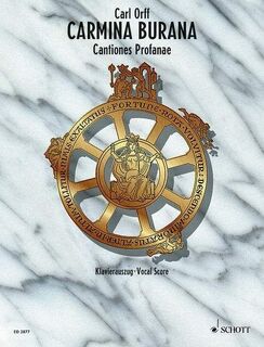 Carmina Burana Vocal Score (ISBN 9783795753382)