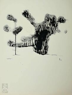 Patrick Conrad - "Arbres" (1964) - CONRAD, Patrick