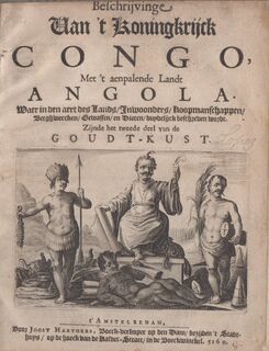 Beschrijvinge van't Koningkrijck Congo met 't aenpalande Landt Angola - [Duarte Lopez]