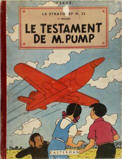 Le Testament de M. Pump - Hergé