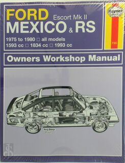 HM Ford Escort MK II Mexico and RS 1975-1980 - Haynes (ISBN 9780857336057)