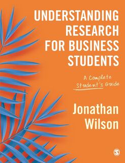 Understanding Research for Business Students - Wilson (ISBN 9781473953574)