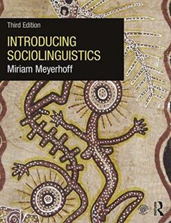 Introducing Sociolinguistics - Miriam (Victoria University of Wellington, New Zealand) Meyerhoff (ISBN 9781138185593)