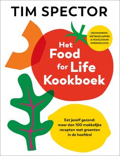 Het food for life kookboek - Tim Spector (ISBN 9789043938136)