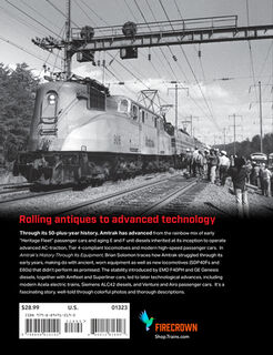 Amtrak's History Through It's Equipment - Brian Solomon (ISBN 9798894910192)