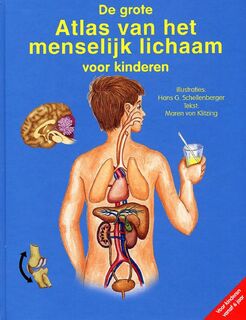 De grote atlas van het menselijk lichaam voor kinderen - Hans G. Schellenberger, Maren von Klitzing, Céline Jongert, Textcase (ISBN 9789052953250)