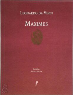 Maximes - Leonardo da Vinci (ISBN 9789079433230)