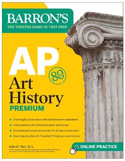 AP Art History Premium, Sixth Edition: Prep Book with 5 Practice Tests + Comprehensive Review + Online Practice - John B. Nici (ISBN 9781506288185)