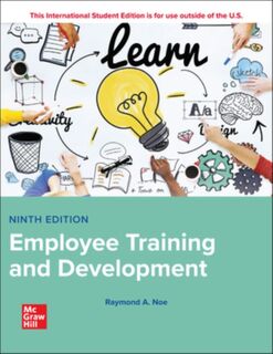 Employee Training & Development ISE - Raymond Noe (ISBN 9781265079833)