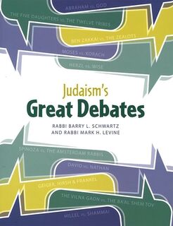 Judaism's Great Debates - Behrman House (ISBN 9780874418521)