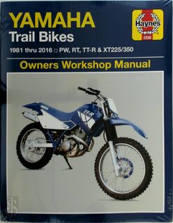 Yamaha Trail Bikes, 1981-2016 Haynes Repair Manual - Haynes Publishing (ISBN 9781620923313)