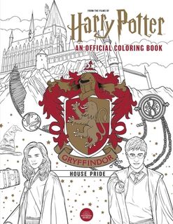Harry Potter: Gryffindor House Pride: The Official Coloring Book - Insight Editions (ISBN 9781647224585)