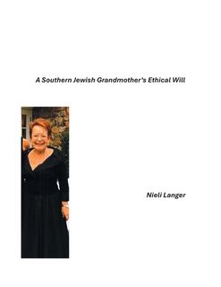 A Southern Jewish Grandmother's Ethical Will - Nieli Langer (ISBN 9781698718897)