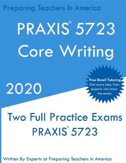 PRAXIS 5723 - Preparing Teachers In America (ISBN 9781649266026)