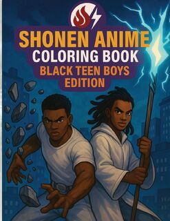 Shonen Anime Coloring Book - N. D. Jones (ISBN 9798349470141)