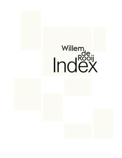Willem de Rooij. Index - Willem de Rooij (ISBN 9783863357238)