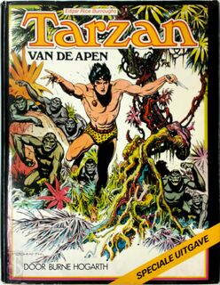 Tarzan van de apen - Edgar Rice Burroughs, Burne Hogarth (ISBN 9061570786)