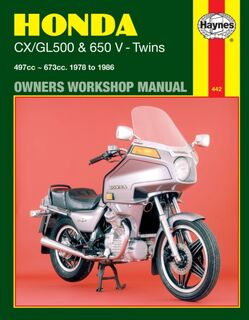 Honda CX/GL500 & 650 V-Twins (78 - 86) - Haynes Publishing (ISBN 9781850101574)