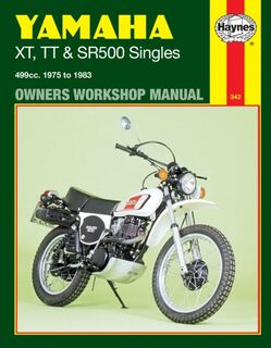 Yamaha XT, TT & SR500 Singles (75 - 83) Haynes Repair Manual - Haynes Publishing (ISBN 9781850107491)