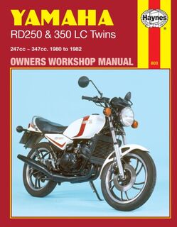 Yamaha RD250 & 350LC Twins (80 - 82) Haynes Repair Manual - Haynes Publishing (ISBN 9780856968037)