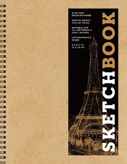 Sketchbook (basic large spiral Kraft) - Union Square & Co. (ISBN 9781454931478)