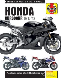 Honda CBR600RR (07 - 12) - Haynes Publishing (ISBN 9781785213465)
