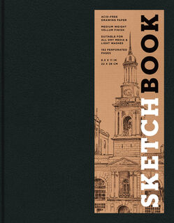 Union Square & Co: Sketchbook (Basic Large Bound Black) - Union Square & Co (ISBN 9781454909224)