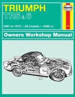 Triumph Tr5 & Tr6 Owner's Workshop Manual - Haynes Publishing (ISBN 9780857336477)