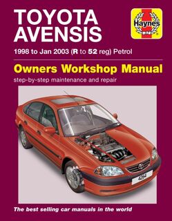 Toyota Avensis Petrol (98 - Jan 03) Haynes Repair Manual - Haynes Publishing (ISBN 9780857336965)