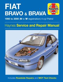 Fiat Bravo & Brava Petrol (95 - 00) Haynes Repair Manual - Haynes Publishing (ISBN 9781859605721)