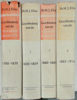 Geschiedenis van de Vlaamse gedachte [4 vol.] - Dr. H. Elias