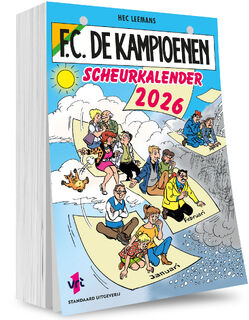 F.C. De Kampioenen scheurkalender 2026 - Hec Leemans (ISBN 9789002284809)