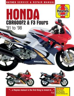 Honda CBR600F2 & F3 Fours (91-98) - Haynes Publishing (ISBN 9781785210389)
