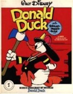 1. Walt Disney's Donald Duck als brandweerman - Carl Barks, Walt Disney (ISBN 9789054283645)