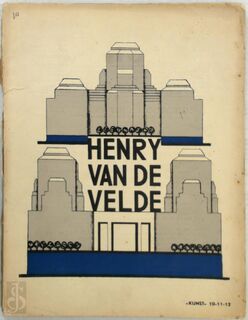 Gedenkboek Henry Van de Velde - Jean van de Voort