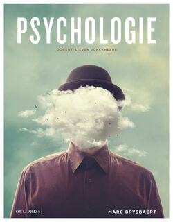 Psychologie - Marc Brysbaert (ISBN 9789089319388)