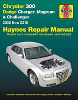 Chrysler 300, Dodge Charger, Magnum & Challenger from 2005-2018 Haynes Repair Manual - Editors Of Haynes Manuals (ISBN 9781620923351)