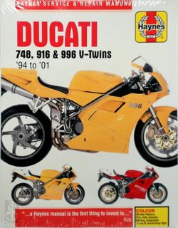 Ducati 748, 916 & 996 Service and Repair Manual - (ISBN 9780857339577)