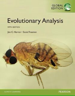 Evolutionary Analysis, Global Edition - Scott Freeman, Jon Herron (ISBN 9781292061276)