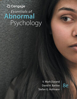 Essentials of Abnormal Psychology - V. (University of South Florida Durand, David (Boston University) Barlow, Stefan (Boston University) Hofmann (ISBN 9781337619370)