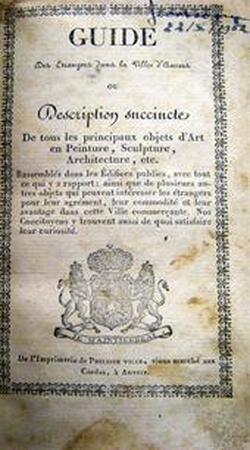 Guide Des Etrangers dans la Ville d'Anvers ou - Unknown Guide Des Etrangers dans la Ville d'Anvers ou - Unknown