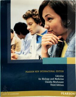 Calculus For Biology and Medicine - Claudia Neuhauser (ISBN 9781292022260)