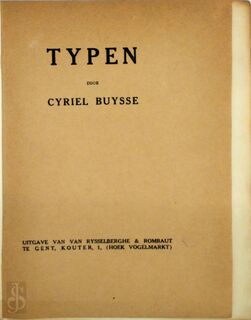 Typen - Cyriel Buysse