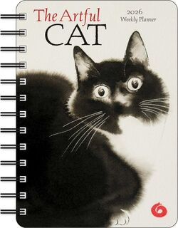 The Artful Cat 2026 Weekly Planner Calendar - Endre Penovac (ISBN 9781524898311)