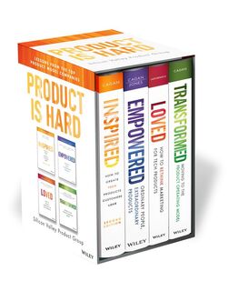 Cagan, M: Product Is Hard Svpg Box Set - Marty Cagan, Christian Idiodi, Lea Hickman, Chris Jones (ISBN 9781394326266)