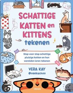 Schattige katten en kittens tekenen - Vera Kay (ISBN 9789464991321)