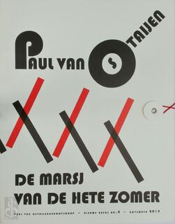 De marsj van de hete zomer - Paul van Ostaijen, Matthijs de Ridder (ISBN 9789490889081)