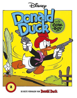 DONALD DUCK als cowboy - van den Disney (ISBN 9789054284062)