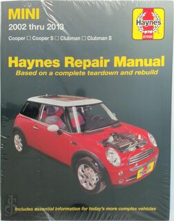 Mini 2002 thru 2013 Haynes Repair Manual - Editors Of Haynes Manuals (ISBN 9781620923160)